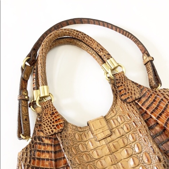 💝 Brahmin Toasted Almond Elisa Hobo Bag - Picture 4 of 8